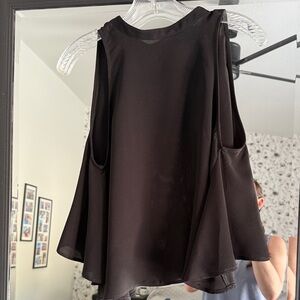 ANGL Black Sleeveless Blouse Sz Small